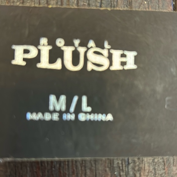 Royal Plush M/L cowhide tan/brown belt & buckle - Picture 4 of 4